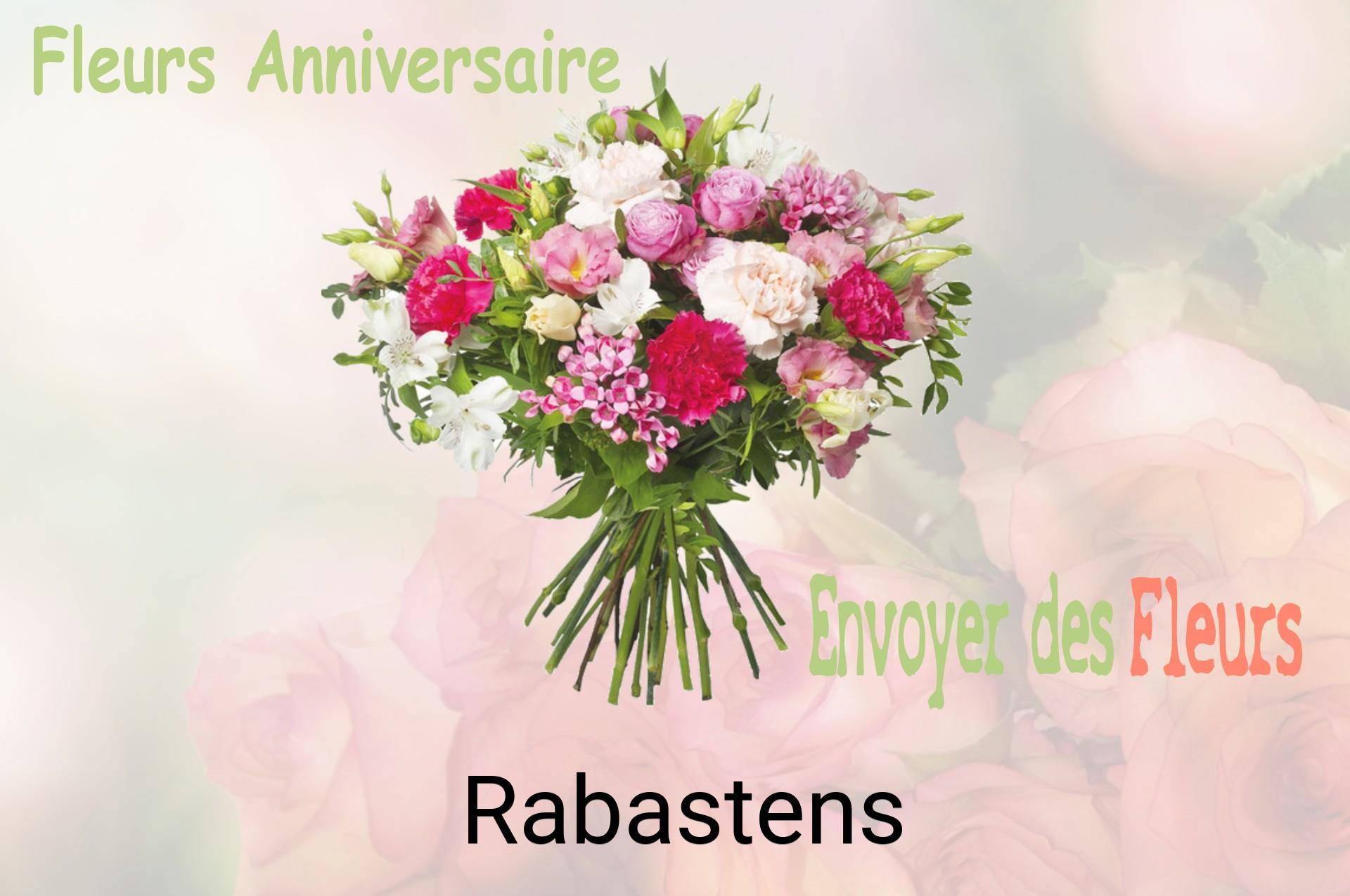 Bouquet de fleurs d’anniversaire livré à Rabastens