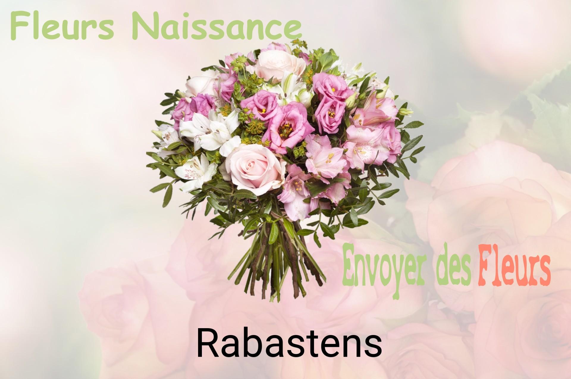 Bouquet de fleurs de naissance livré à Rabastens